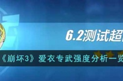 崩坏3爱衣专武怎么样 崩坏3爱衣专武强度分析一览