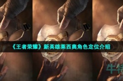 王者荣耀莱西奥定位是什么 王者荣耀莱西奥定位是什么位置