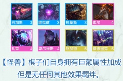 lol云顶之弈最新羁绊 lol云顶之弈最新羁绊效果是什么