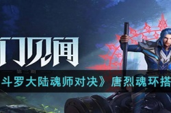 斗罗大陆魂师对决唐烈魂环如何搭配 斗罗大陆魂师对决唐烈魂环搭配推荐