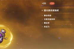 原神雷神用雷伤杯还是攻击杯 原神雷神雷伤杯和攻击杯哪个好