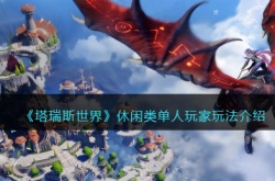 塔瑞斯世界休闲类单人玩家如何玩 塔瑞斯世界休闲类单人玩家玩法介绍